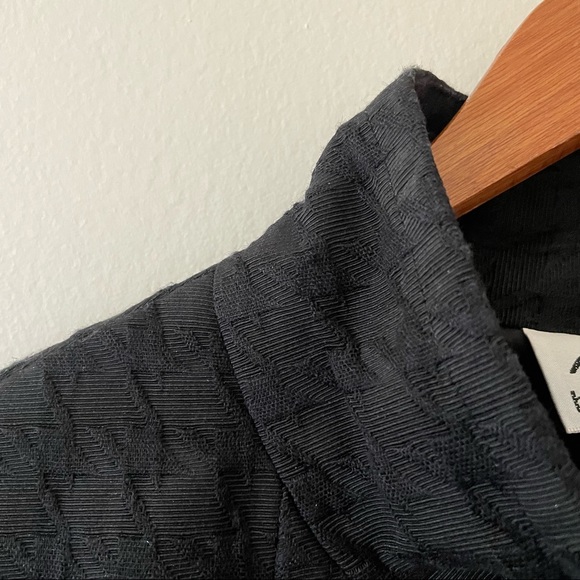 Linea by Louis Dell’Olio Black Houndstooth Texture Jacket - Picture 3 of 10